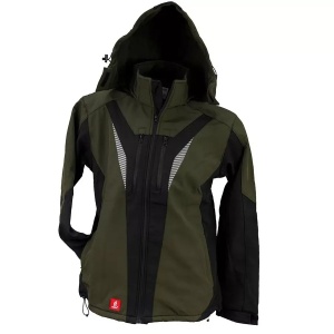 934 - Jacheta softshell, verde