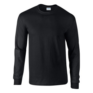Bluza Gildan 100% bumbac, negru
