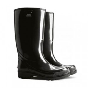 Demar Grand - Cizme PVC, scurti, negru