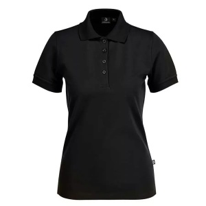 Fly tricou polo dama - elegant si confortabil pentru mediul profesional, negru