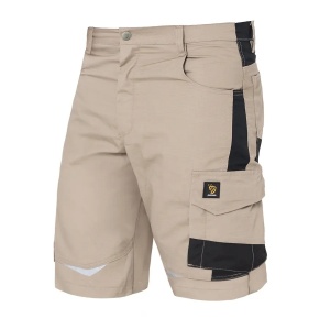PCR Helicon short - Pantaloni de protectie scurti RIP-STOP, bej/negru