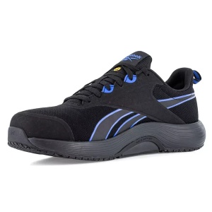 Pantofi de lucru Reebok (S1PS, ESD, HRO, SR) negru/albastru