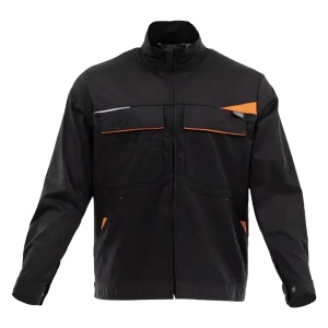 Sara King - Geaca de protectie elastica, grey/orange