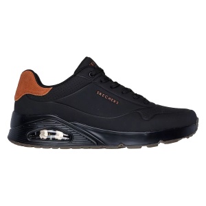 Skechers Uno Suited On Air - Pantofi de protectie, negru/maro