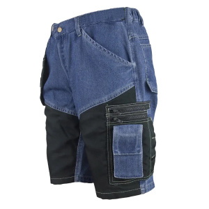 Pantaloni de protectie scurti tip blugi