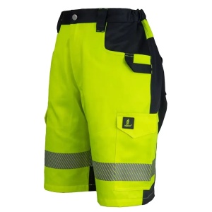 Pantaloni de lucru scurti, galben/negru Urgent 620