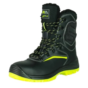 CLASSWORK - Bocanci de protectie din piele imblaniti, impermeabili (S3, SR, FO)