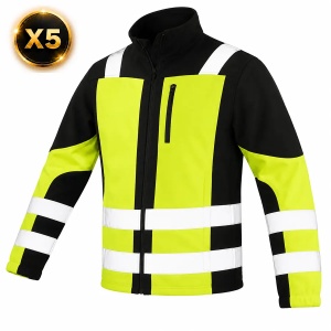 PACHET Classic-Vis - Jacheta polar fleece reflectorizanta - 5 bucati