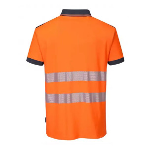 Tricou polo reflectorizant T180