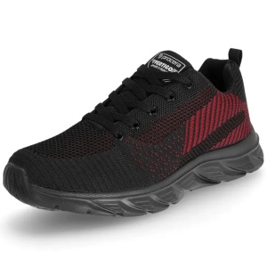 PROCERA VERTIGO - Pantofi casual – usori si respirabili, negru/rosu