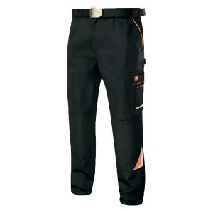 Professional Black – Pantaloni de lucru, material STRONG