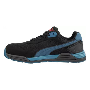Pantofi de protectie Puma Frontside Black/Blue