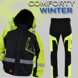 Set Comforty Winter - Geaca de iarna + pantaloni de protectie de iarna