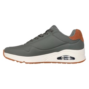 Skechers Uno Suited On Air - Pantofi de protectie, verde (ESD, O1)