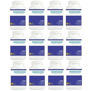 SEMENXESS™ - Increase Your Ejaculate - Sperm Volume Pills - 12 Bottles