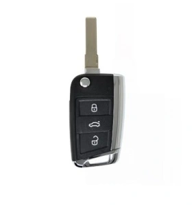 Carcasa Cheie Briceag 3 Butoane VW Golf 7 Crom