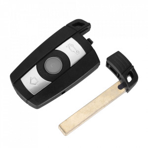 Carcasa Cheie Smart 3 Butoane BMW E60 E90 X1 X3 X5 - Img 1