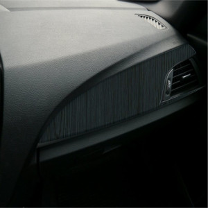 Folie Auto Colantare Trimuri, Model Lemn Negru, 100 x 45cm - Img 1