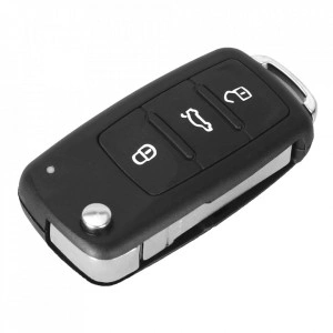 Carcasa Cheie Briceag 3 Butoane Skoda Superb 2 - Img 2