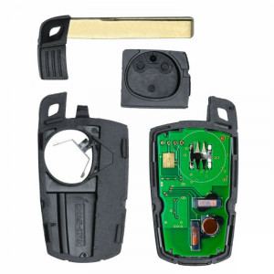 Cheie Auto cu Cip si Telecomanda BMW X1 X3 X5 Keyless Go - Img 3