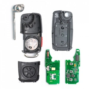 Cheie Auto cu Cip si Telecomanda Volkswagen Touareg 3D0 959 753 AK - Img 2