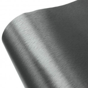 Folie colantare auto Aluminiu Polisat Antracit (1m x 1,52m) - Img 4