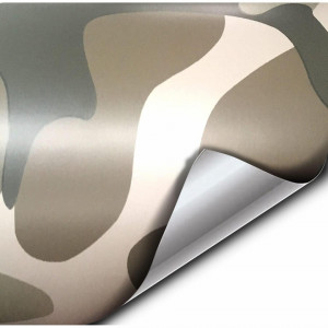 Folie colantare auto CAMUFLAJ DESERT (3m x 1,52m) - Img 1