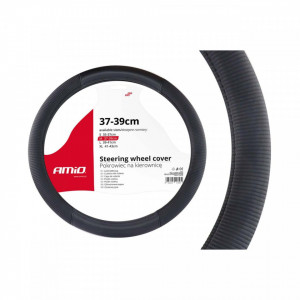 Husa volan neagra model Relax SWC-24-M (37-39cm) - Img 1