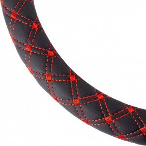 Husa volan Red Seam, SWC-40-M (37-39cm) - Img 2