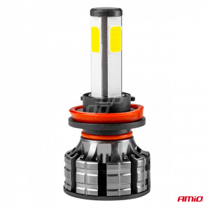 Instalatie LED COB 2Side AMiO, compatibil H9, H9, H11, destinat competitiilor auto sau off-road - Img 2