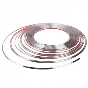 Rola Ornament autoadeziv, 4mm x 15m, culoare Crom SILVER - Img 2