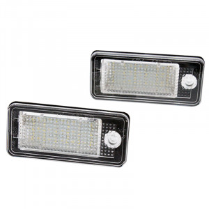 Set 2 Lampi Led Dedicate Numar Inmatriculare Audi A3 S3 - Img 2
