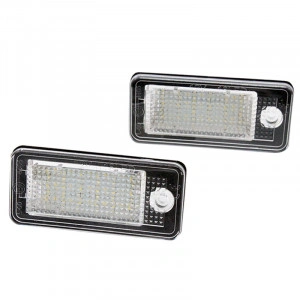 Set 2 Lampi Led Dedicate Numar Inmatriculare Audi A3 S3 - Img 2
