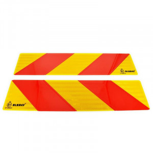 Set placute reflectorizante pentru camioane "VEHICUL SCURT" PREMIUM, AVX-T1039100