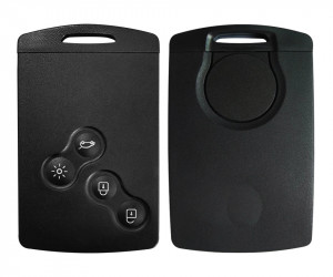 Card Cartela Renault Megane Laguna Scenic 3 cu 4 Butoane Fara Keyless Go - Img 1