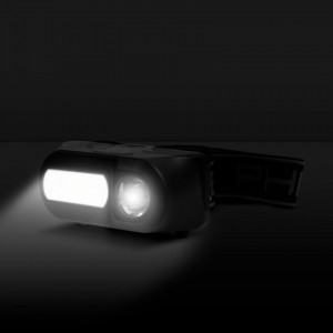 Lanternă LED COB + XPE - cu senzor de mișcare - Img 2