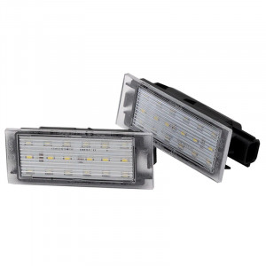 Lampi Led Dedicate Numar Inmatriculare Renault Megane 3 - Img 4