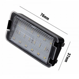 Lampi Led Dedicate Numar Inmatriculare Seat Altea - Img 2