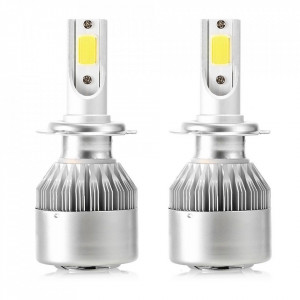 Set 2 becuri LED Auto, model C6, soclu H11, 6000K, 36W, 3500Lm , plug & play - Img 2