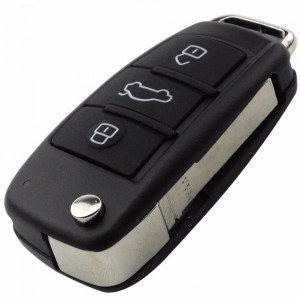 Carcasa Cheie Briceag 3 Butoane Audi A3 A4 A6 A8 - Img 1