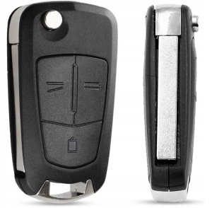 Cheie cu Cip si Telecomanda Opel Vectra C Signum cu 3 Butoane - Img 1
