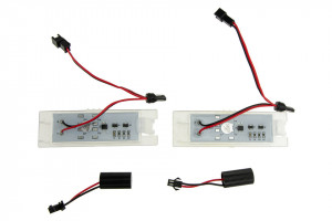 Lampi Led Dedicate Numar Inmatriculare Opel Astra H - Img 2