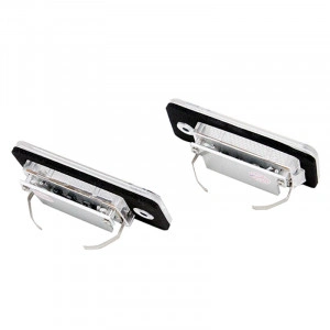 Set 2 Lampi Led Dedicate Numar Inmatriculare Audi A4 B6 B7 - Img 3