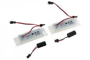 Lampi Led Dedicate Numar Inmatriculare Opel Astra H - Img 3