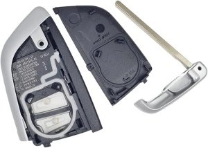 Carcasa Cheie BMW cu 3 butoane X5, Seria F, X6 F15, F16 - Img 2