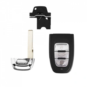 Carcasa Cheie Smart 3 Butoane Audi Q3 Q5 - Img 2