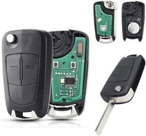 Cheie cu Cip si Telecomanda Opel Astra H Zafira B cu 2 Butoane