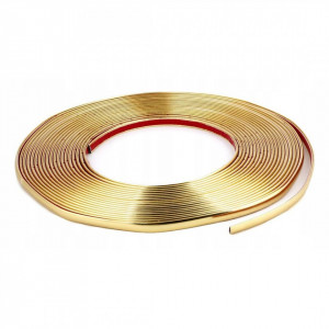 Rola Ornament autoadeziv, 12mm x 15m, culoare Crom GOLD - Img 4