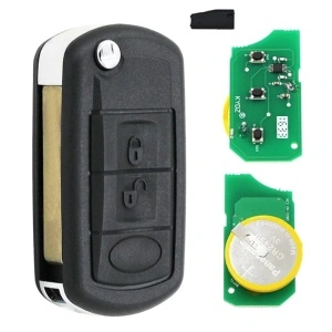 Telecomanda auto Land Rover cu 3 butoane, 434 MHz, chip PCF7935