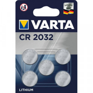 Blister 5 Buc Baterii Cheie Auto Varta CR2032